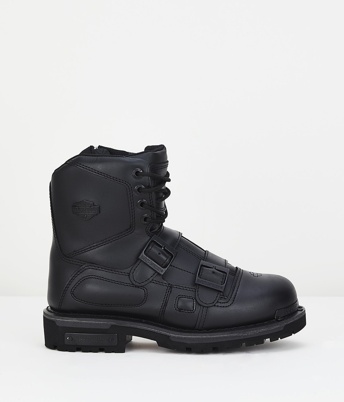 Harley Davidson Erkek Bot 025M100651 Black // Deri