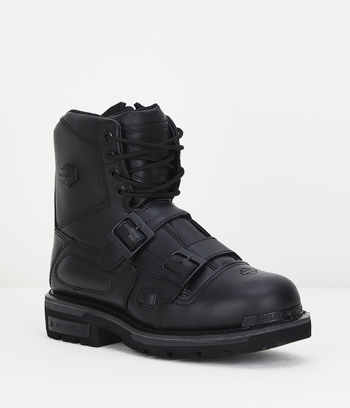 Harley Davidson Erkek Bot 025M100651 Black // Deri