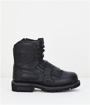 Harley Davidson Erkek Bot 025M100651 Black // Deri
