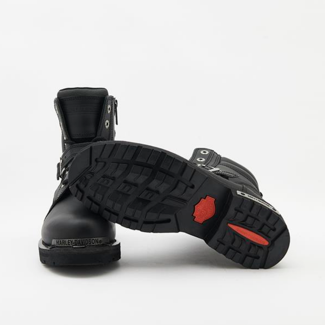 Harley Davidson Erkek Bot 025M100726 Black // Deri