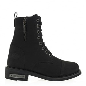 Harley Davidson Erkek Bot 025M100727 Black // Nubuk