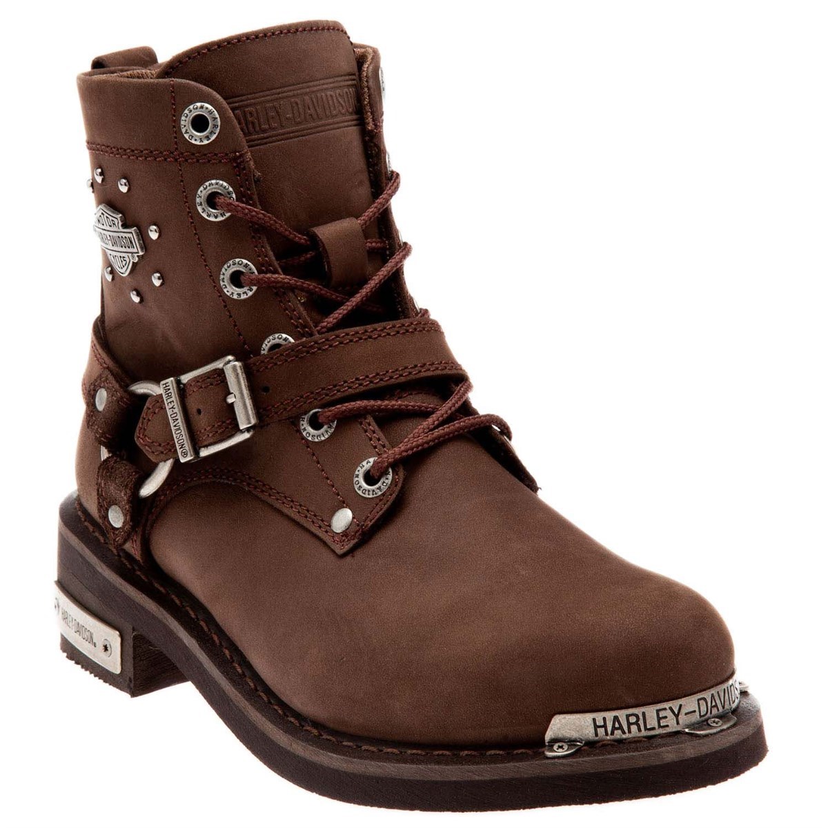 Harley Davidson Kadın Bot 025Z100423 Dark Brown // Nubuk