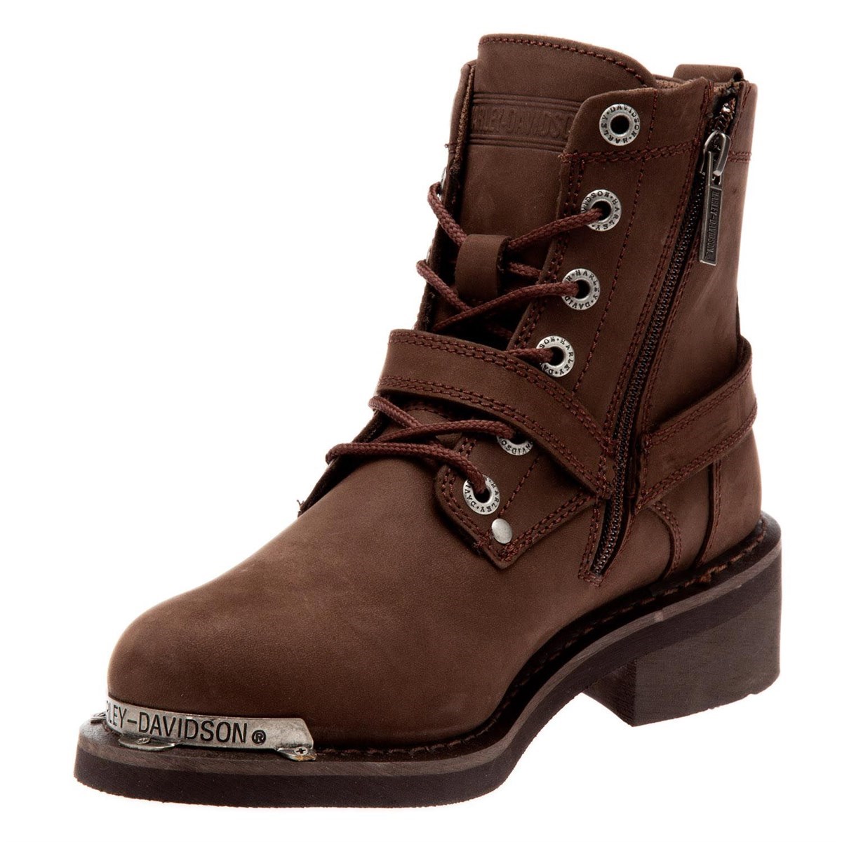 Harley Davidson Kadın Bot 025Z100423 Dark Brown // Nubuk