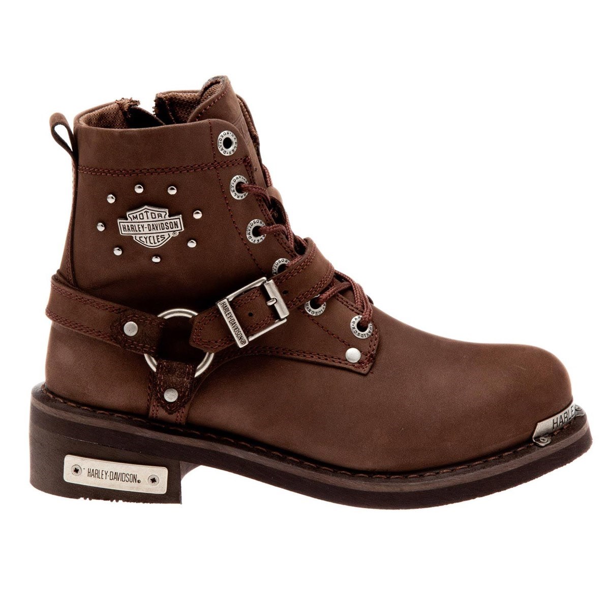 Harley Davidson Kadın Bot 025Z100423 Dark Brown // Nubuk