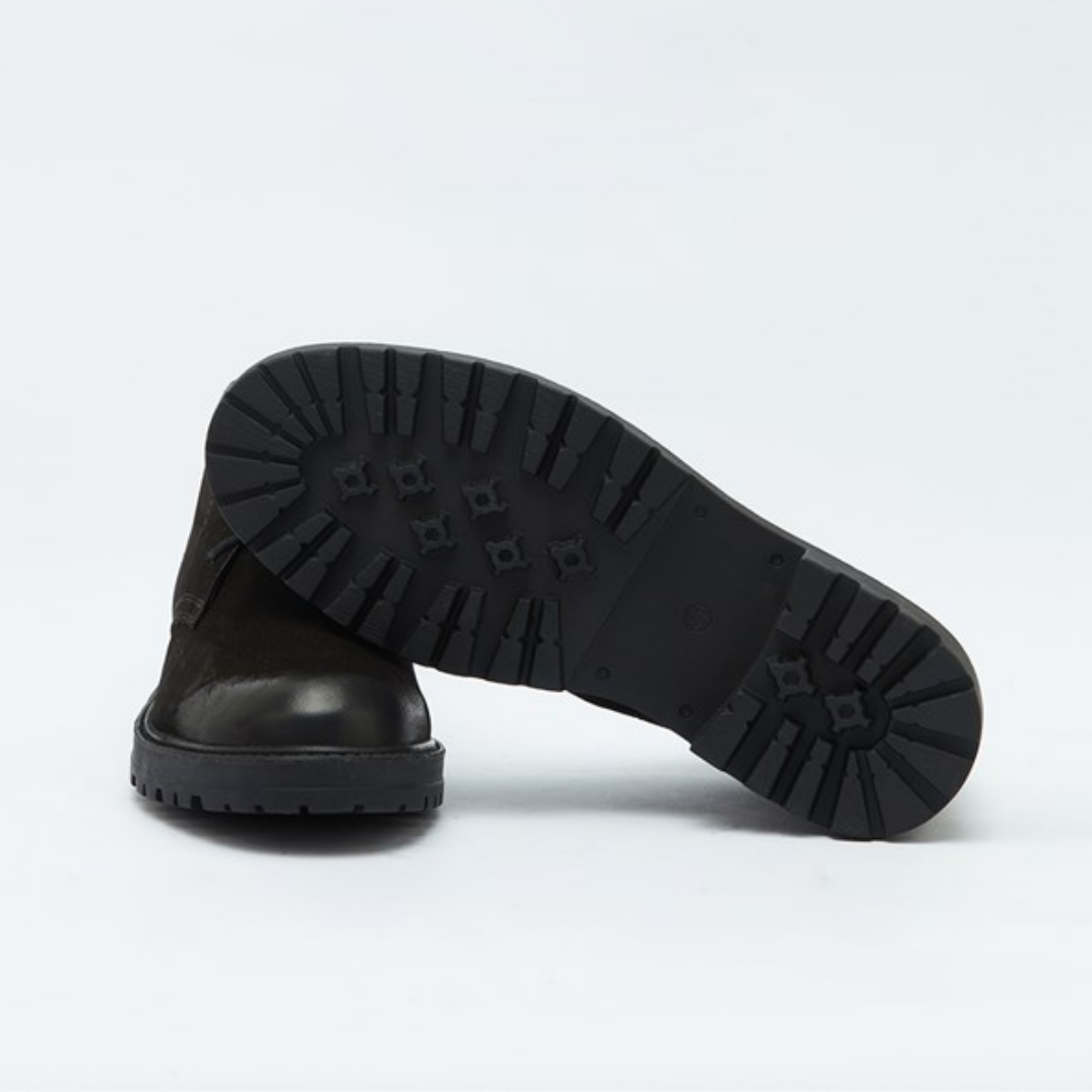 Hush Puppies Erkek Bot 031M101769 Black // Nubuk