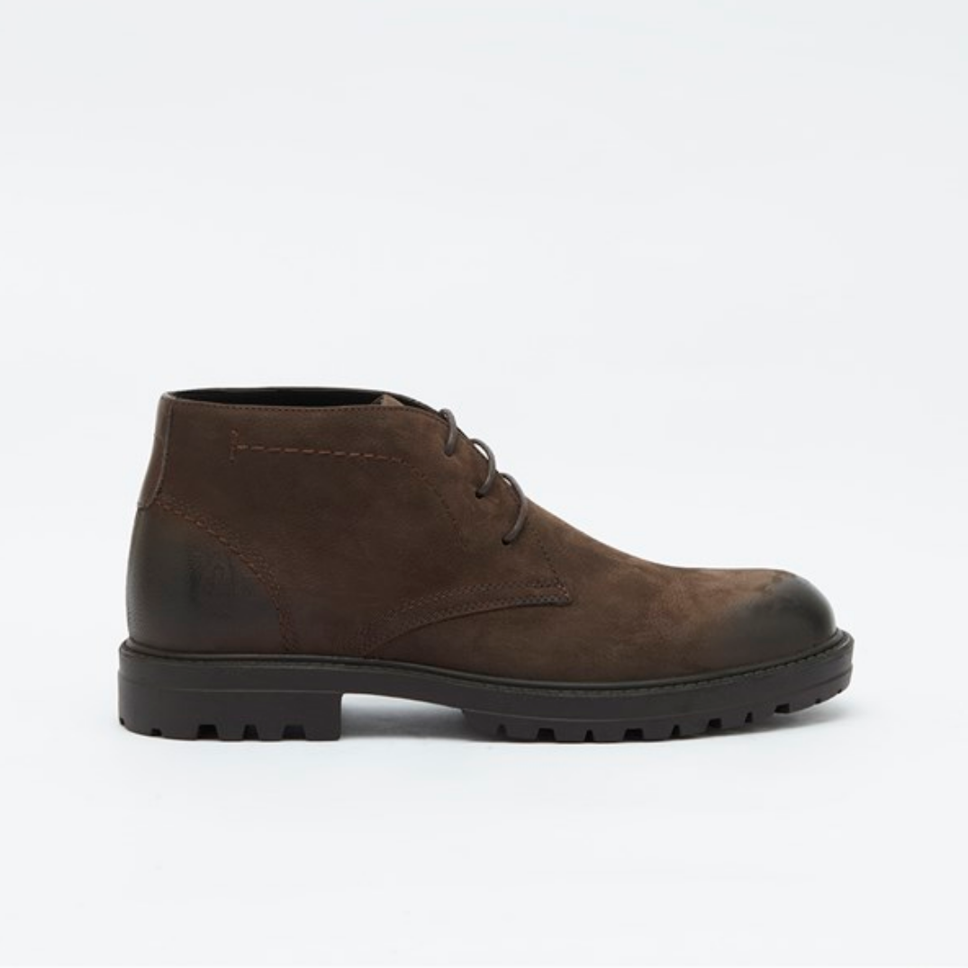 Hush Puppies Erkek Bot 031M101769 Brown // Nubuk