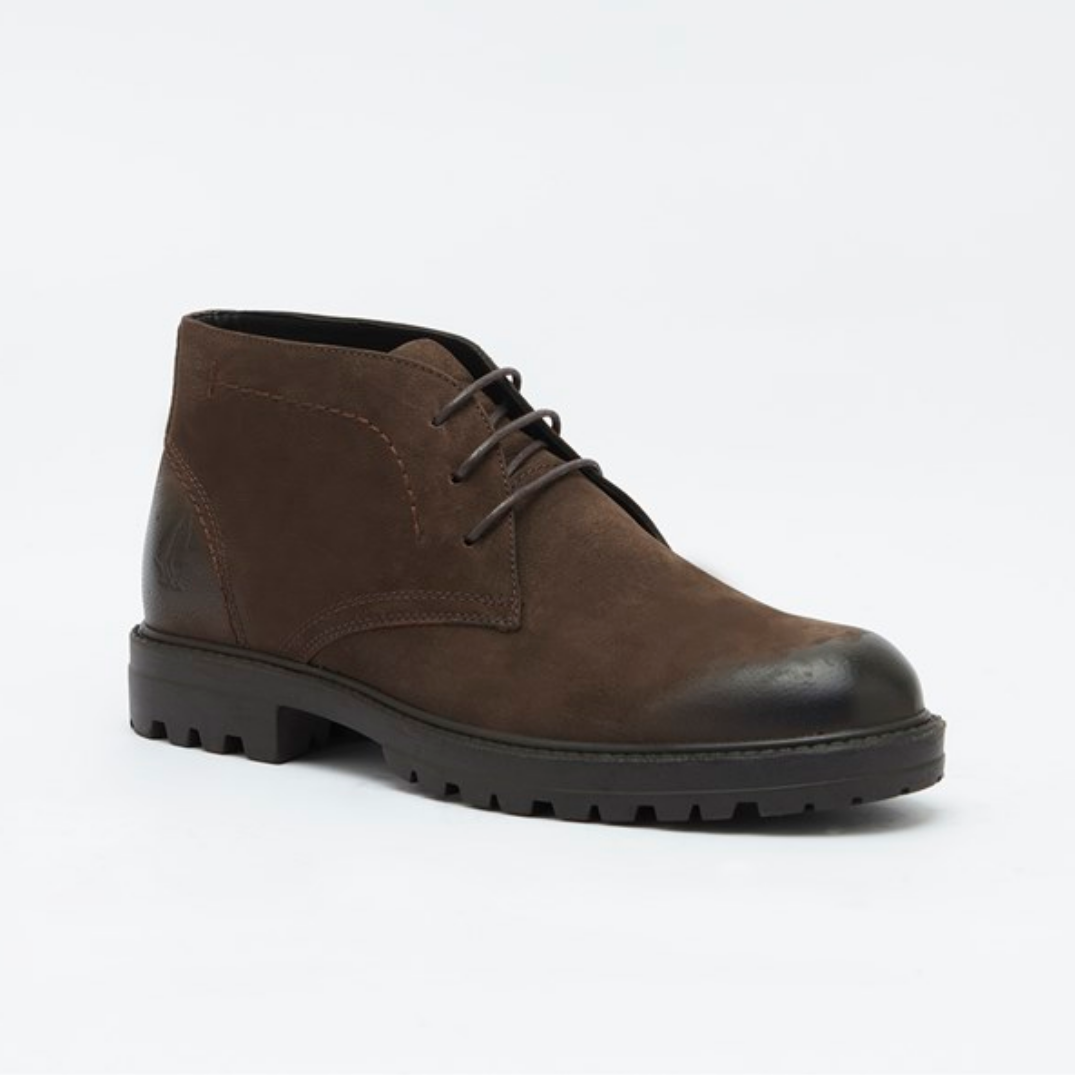 Hush Puppies Erkek Bot 031M101769 Brown // Nubuk