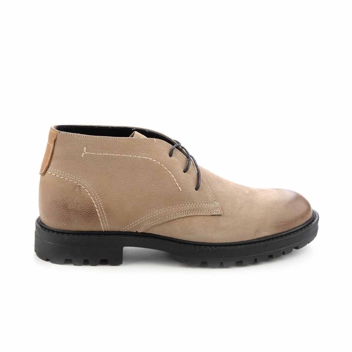 Hush Puppies Erkek Bot 031M101769 Taupe // Nubuk