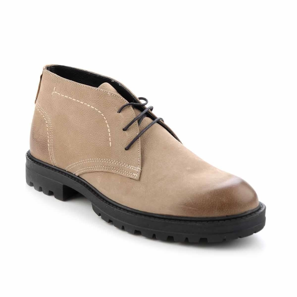 Hush Puppies Erkek Bot 031M101769 Taupe // Nubuk