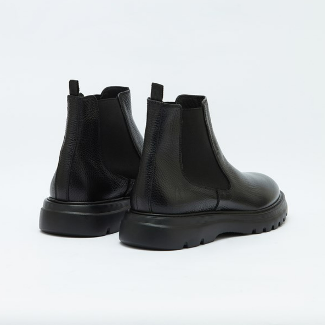 Hush Puppies Erkek Bot 031M101773 Black // Deri
