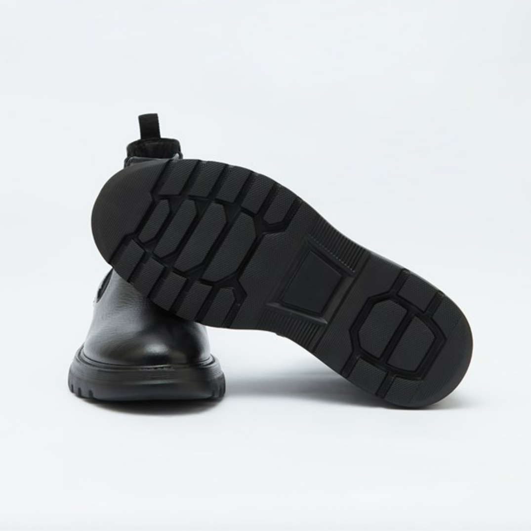Hush Puppies Erkek Bot 031M101773 Black // Deri