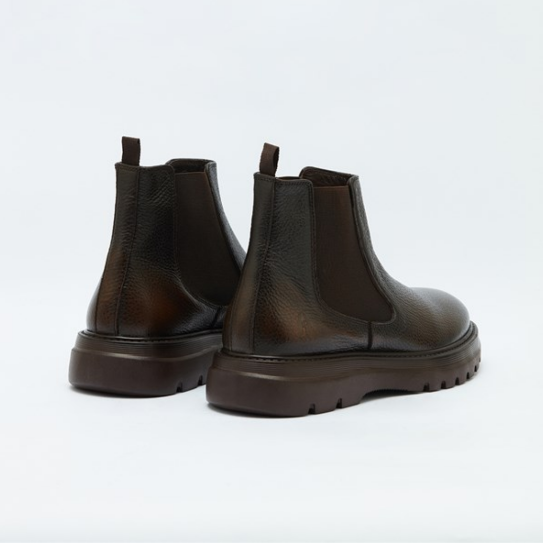 Hush Puppies Erkek Bot 031M101773 Brown // Deri
