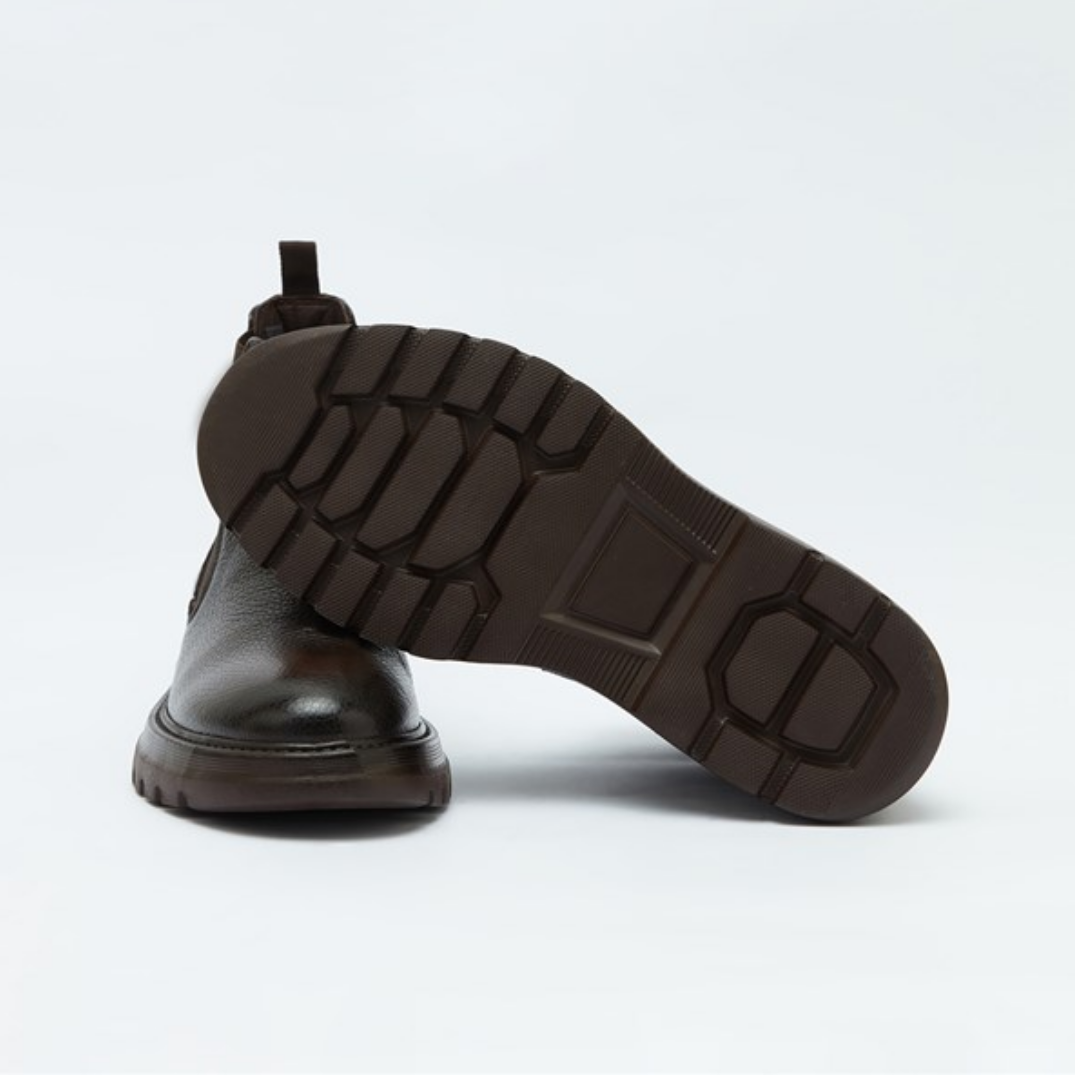 Hush Puppies Erkek Bot 031M101773 Brown // Deri