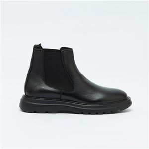 Hush Puppies Erkek Bot 031M101773 Black // Deri