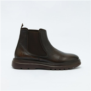 Hush Puppies Erkek Bot 031M101773 Brown // Deri