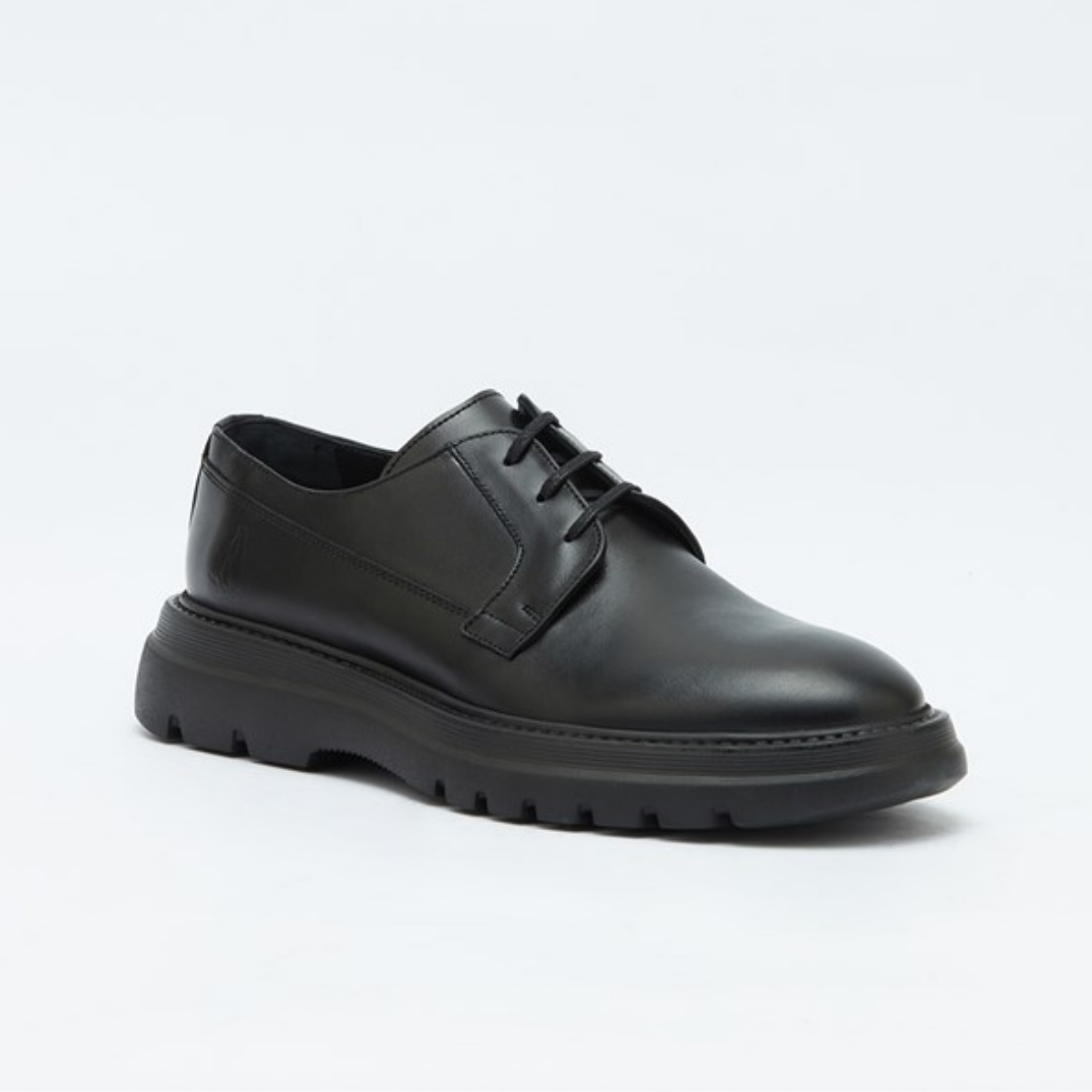 Hush Puppies Erkek Ayakkabı 031M101776 Black // Deri