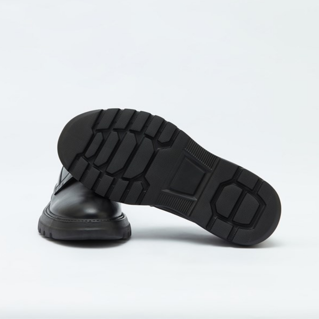 Hush Puppies Erkek Ayakkabı 031M101776 Black // Deri