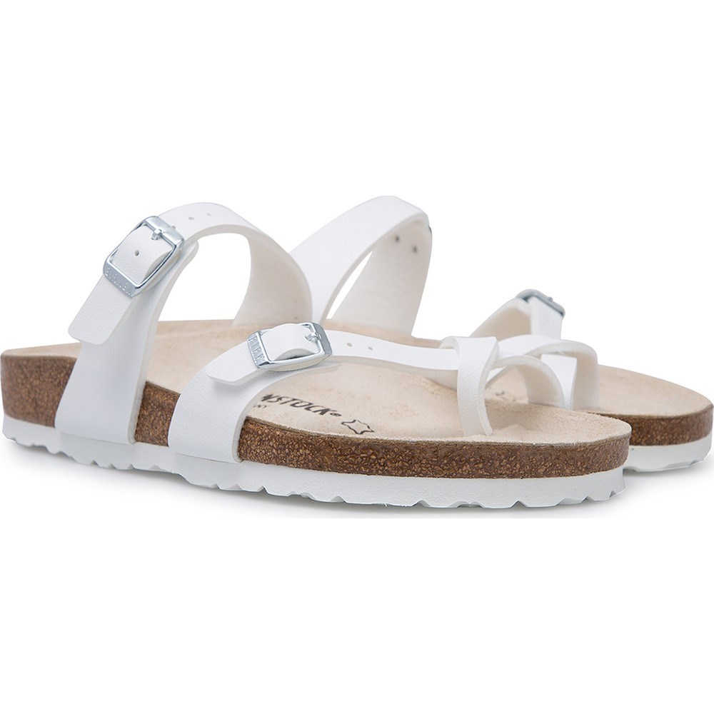 Birkenstock Kadın Sandalet 071051 Whıte
