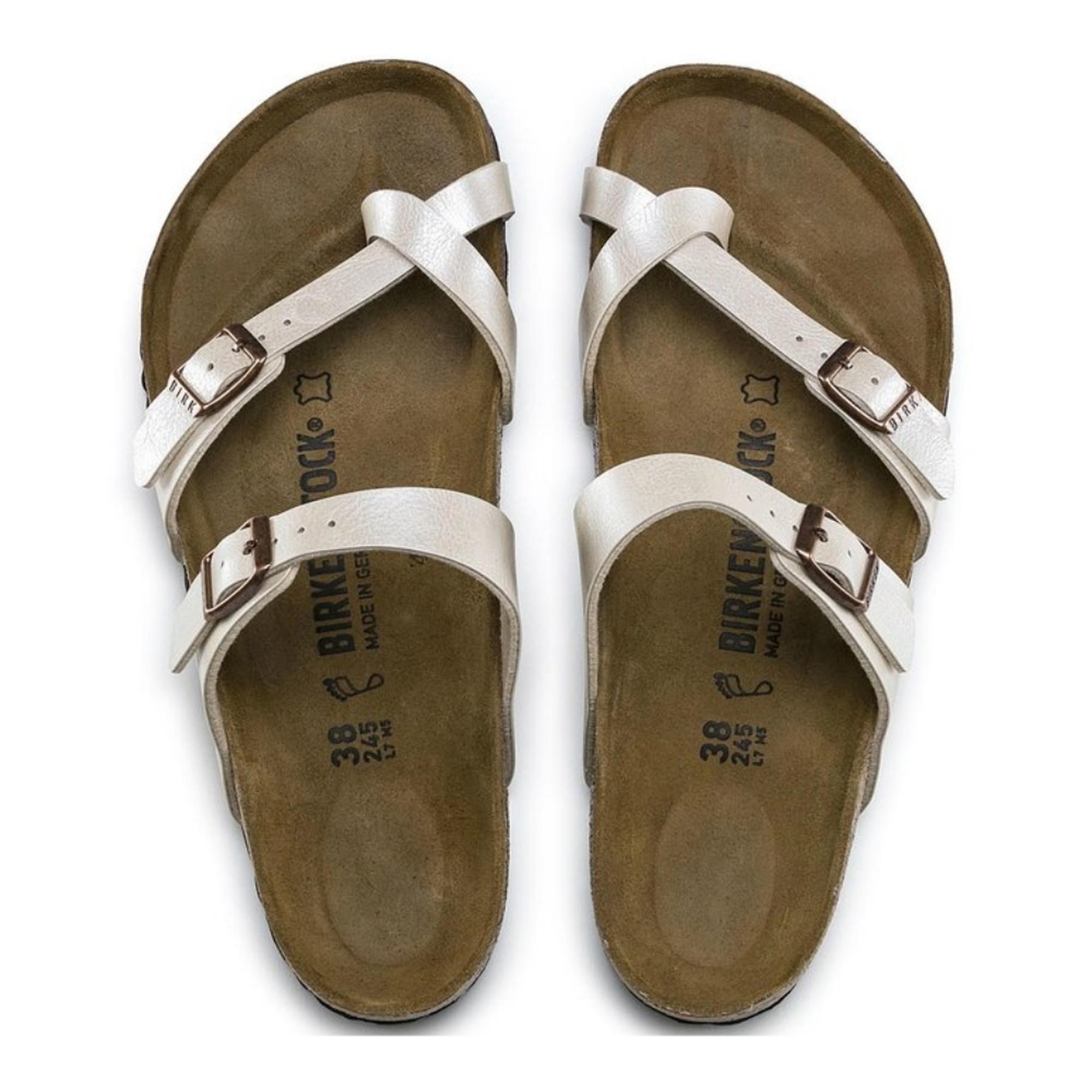 Birkenstock Kadın Terlik 071661 Pearl Whıte