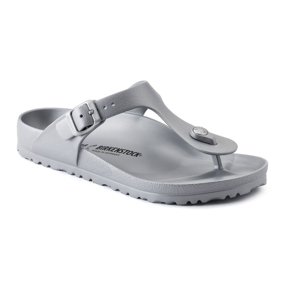 Birkenstock Kadın Terlik 1001506 Metallıc Sılver