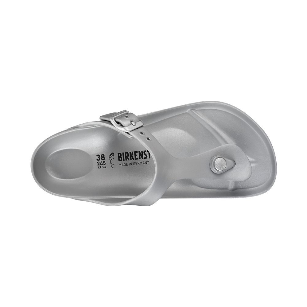 Birkenstock Kadın Terlik 1001506 Metallıc Sılver