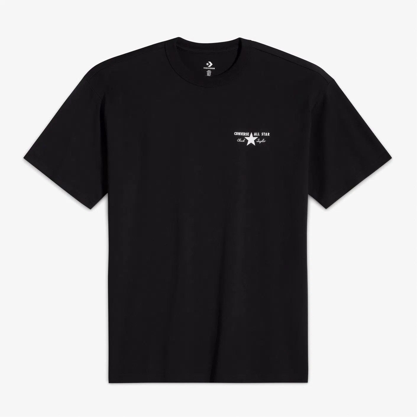 Converse Erkek T-Shirt 10027997 Black/Egret/Unıversıty Red