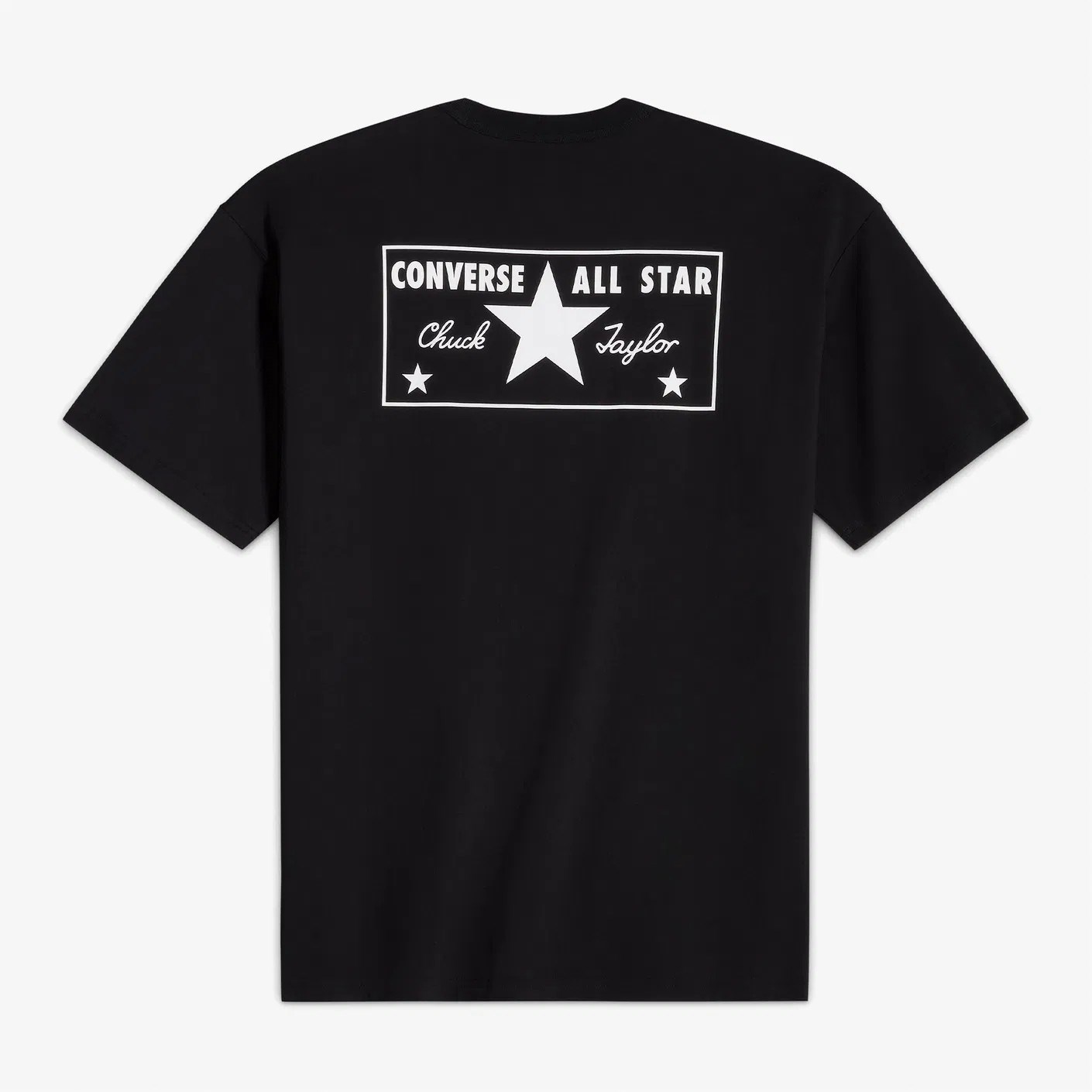Converse Erkek T-Shirt 10027997 Black/Egret/Unıversıty Red