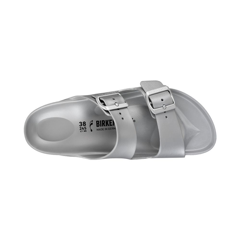 Birkenstock Kadın Terlik 1003491 Metallıc Sılver
