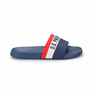 U.S Polo Erkek Terlik 100371470 Lacı/Beyaz