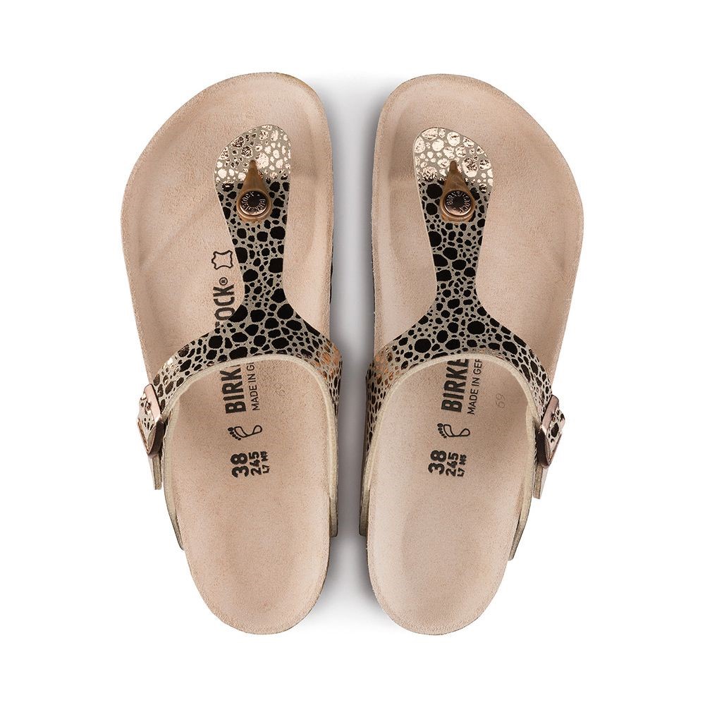 Birkenstock Kadın Terlik 1005674 Metallıc Stones Copper