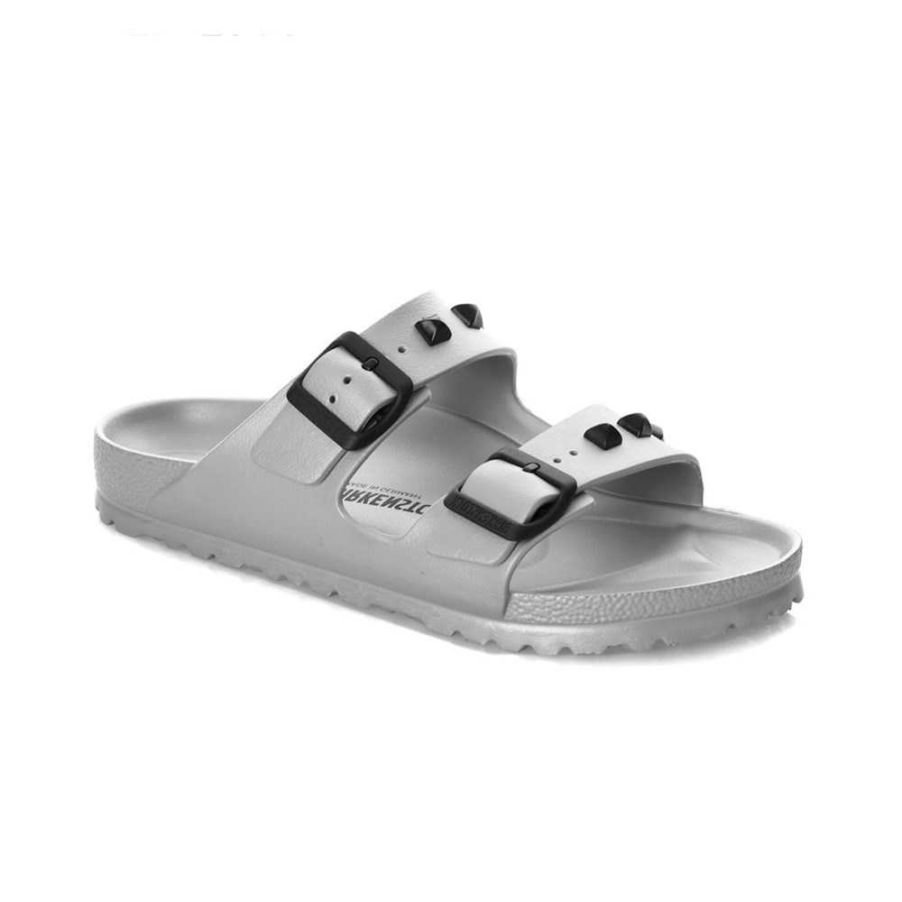 Birkenstock Kadın Sandalet 1006841 Studded Sılver