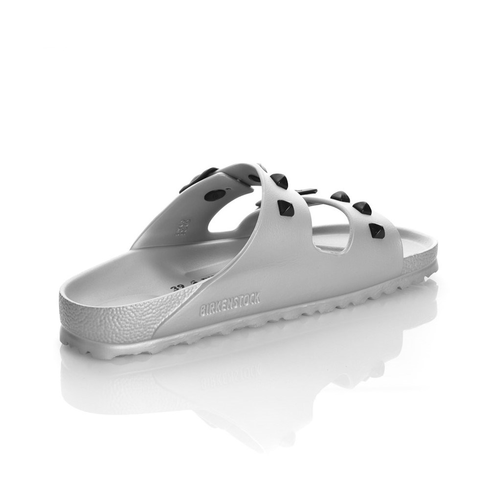 Birkenstock Kadın Sandalet 1006841 Studded Sılver