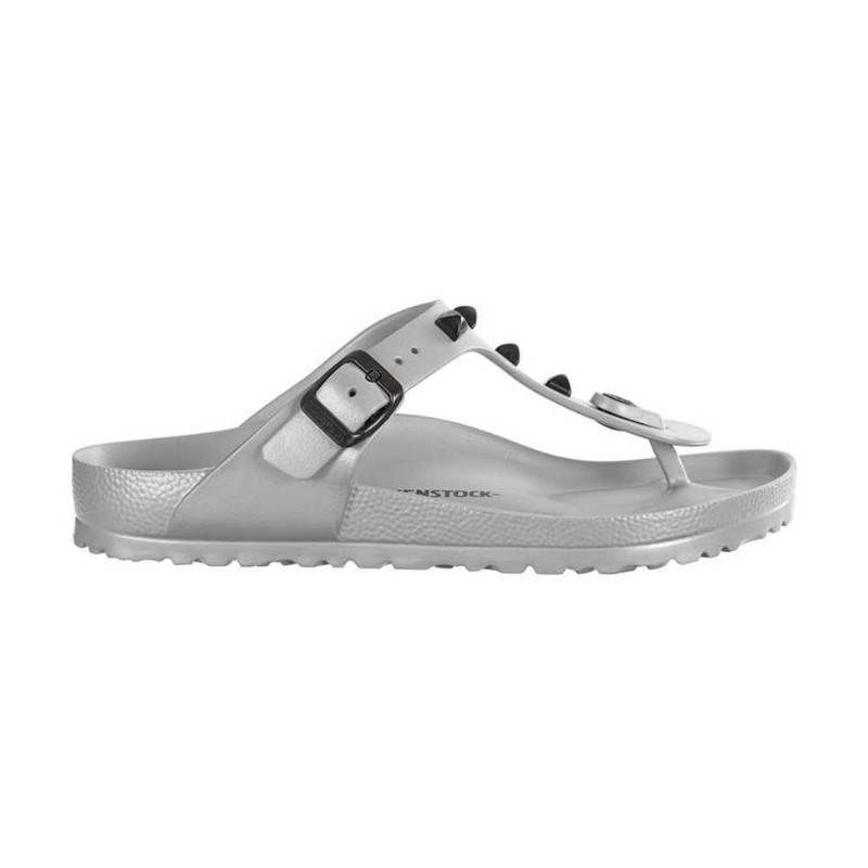 Birkenstock Kadın Sandalet 1007069 Studded Sılver
