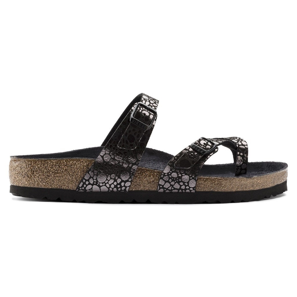 Birkenstock Kadın Terlik 1008809 Metallıc Stones Black