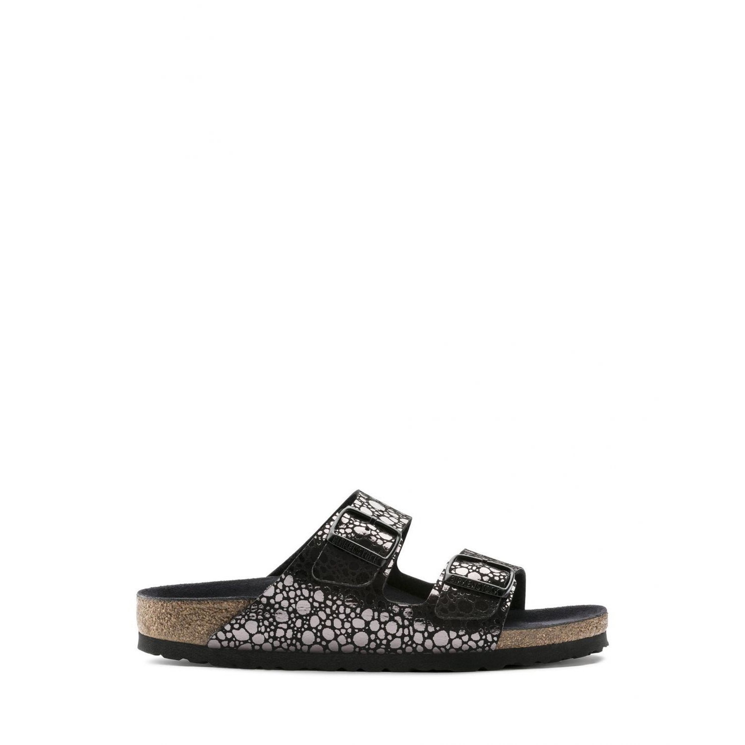 Birkenstock Kadın Terlik 1008872 Metallıc Stones Black