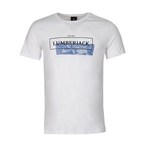 Lumberjack Erkek T-Shirt 101015087 Beyaz