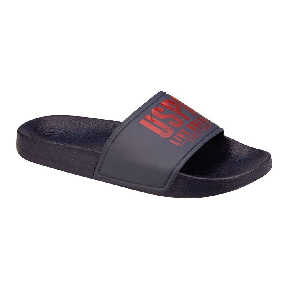 U.S Polo Erkek Terlik 101018675 Lacıvert-Bordo