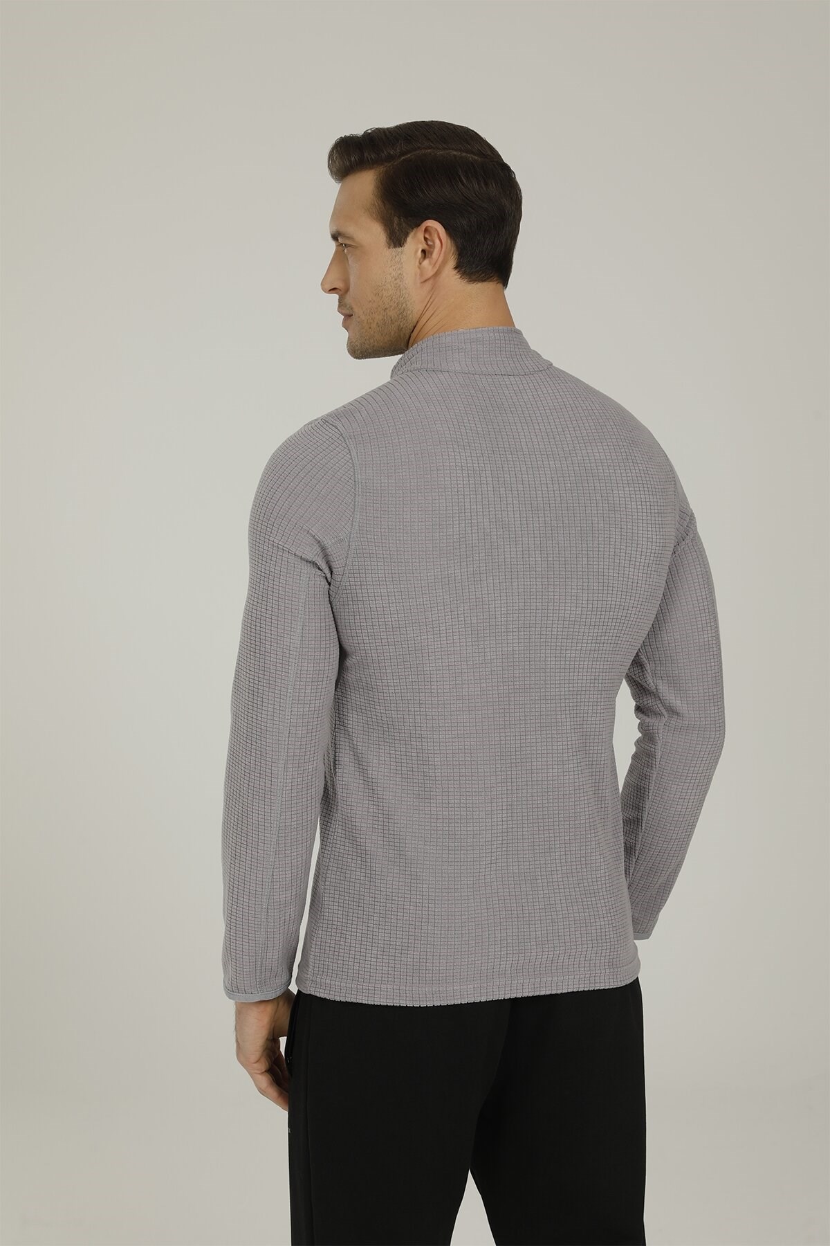 Lumberjack Erkek S-Shirt 101044853 Gri Melanj