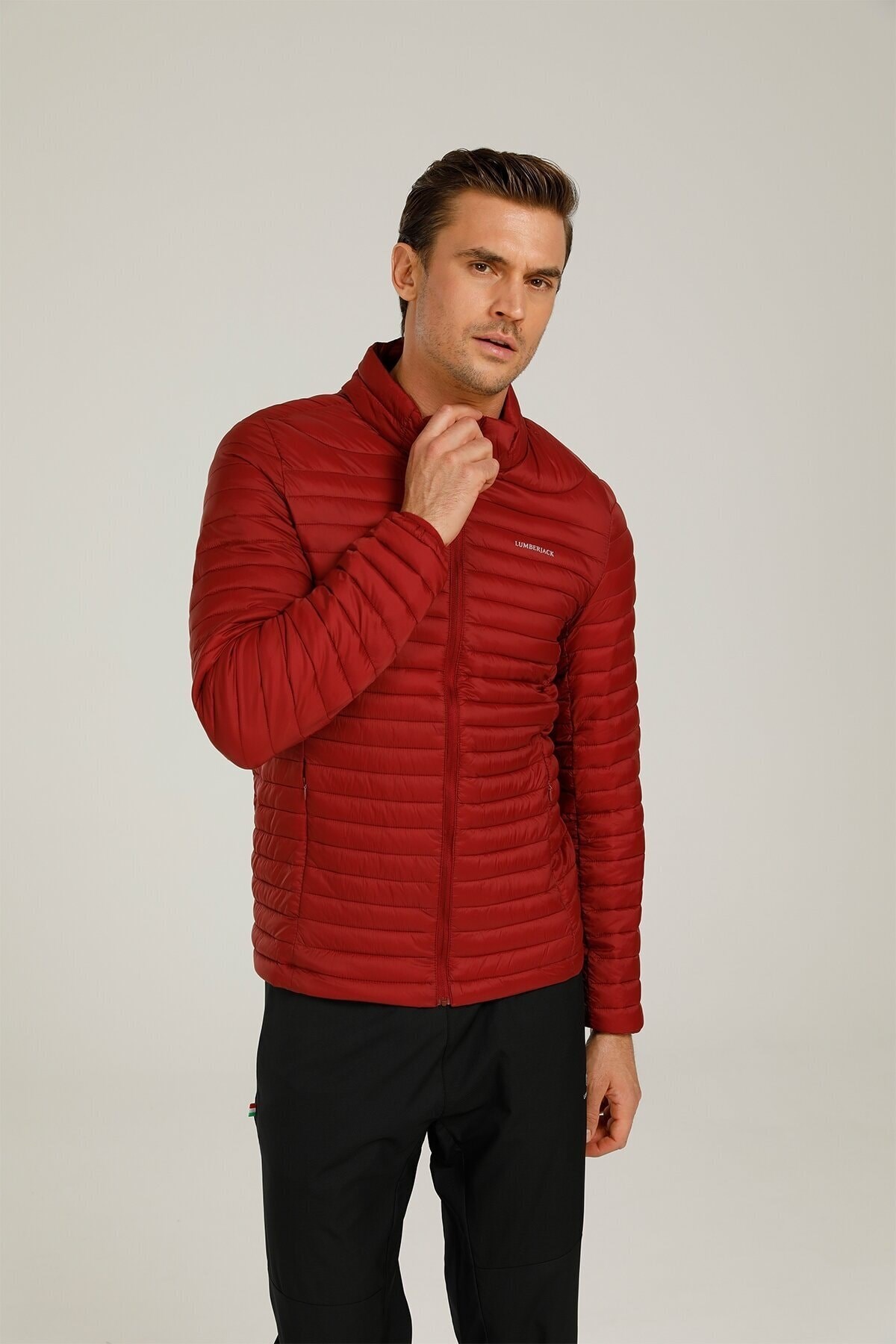 Lumberjack Erkek Mont 101044980 Bordo