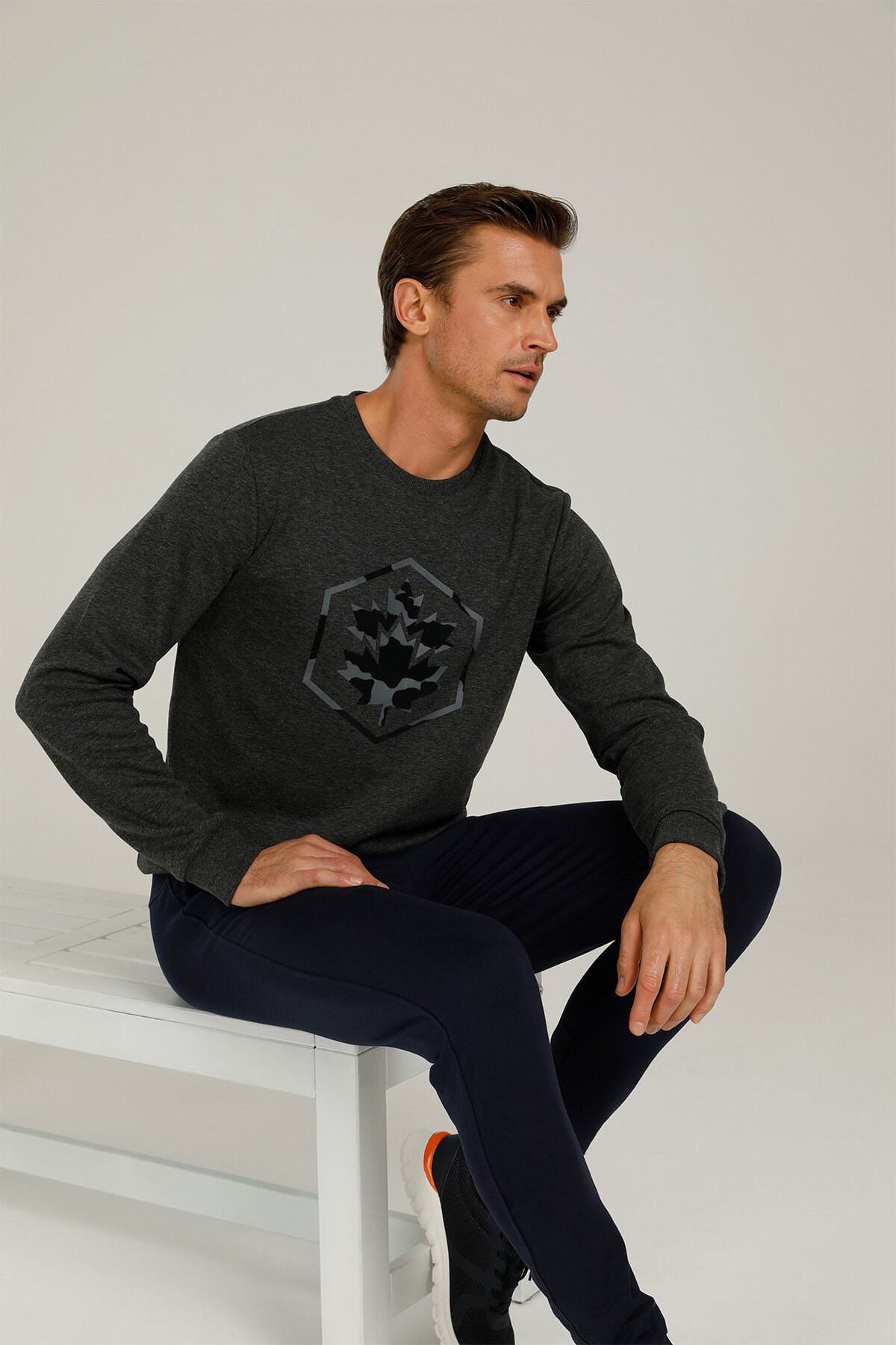 Lumberjack Erkek S-Shirt 101060254 Antrasit