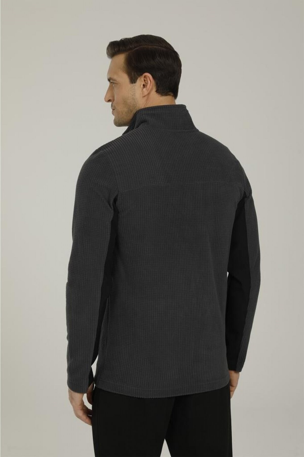 Lumberjack Erkek S-Shirt 101063749 Gri/Siyah