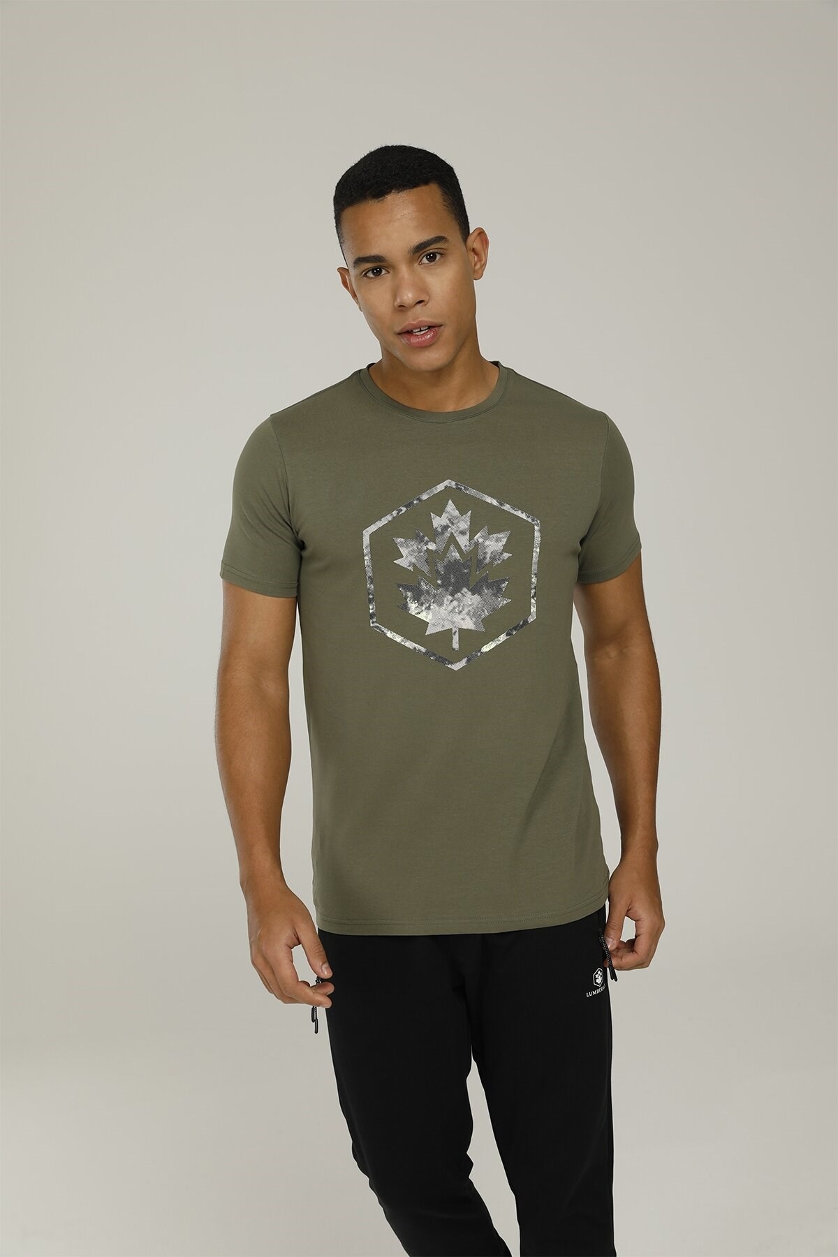 Lumberjack Erkek T-Shirt 101093304 Haki