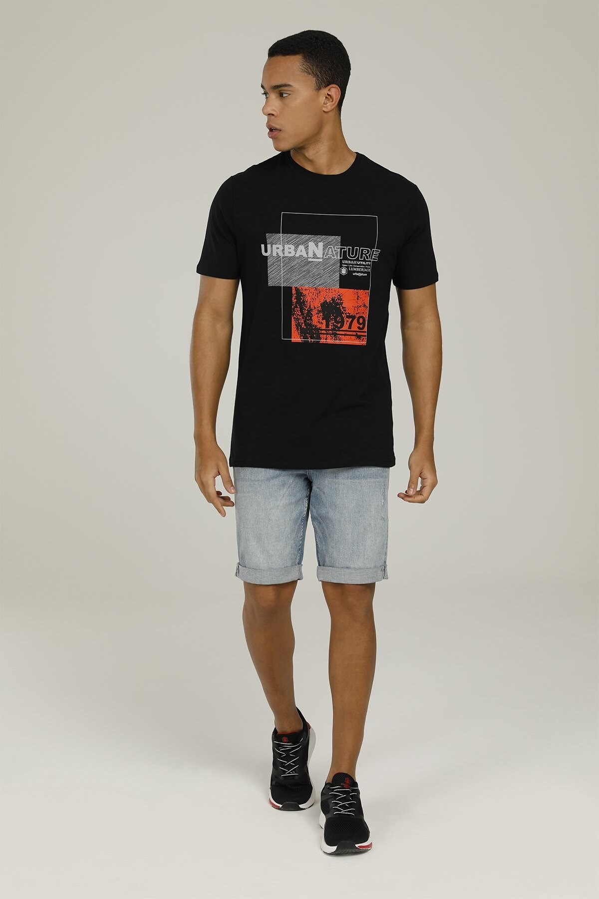 Lumberjack Erkek T-Shirt 101093426 Sıyah