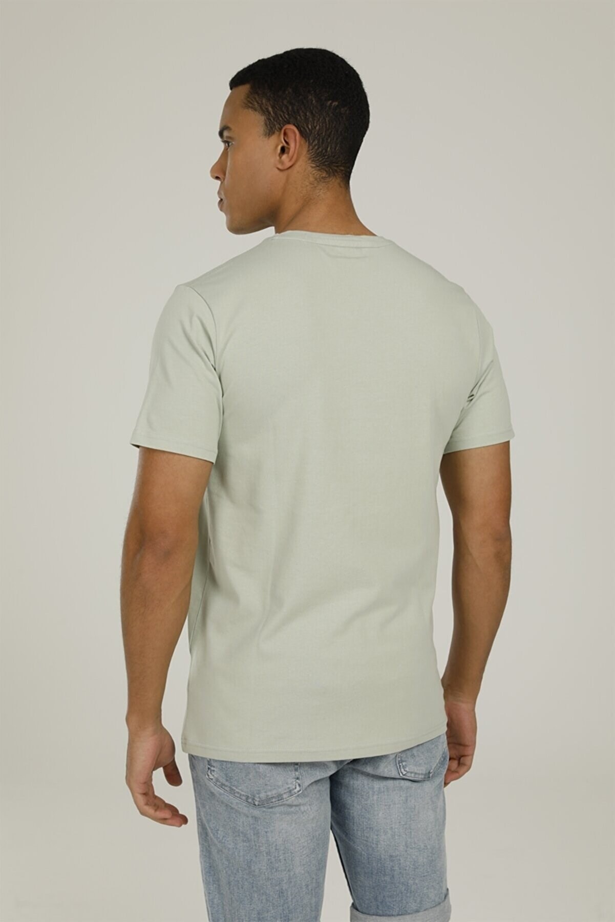 Lumberjack Erkek T-Shirt 101093428 Pastel Mınt