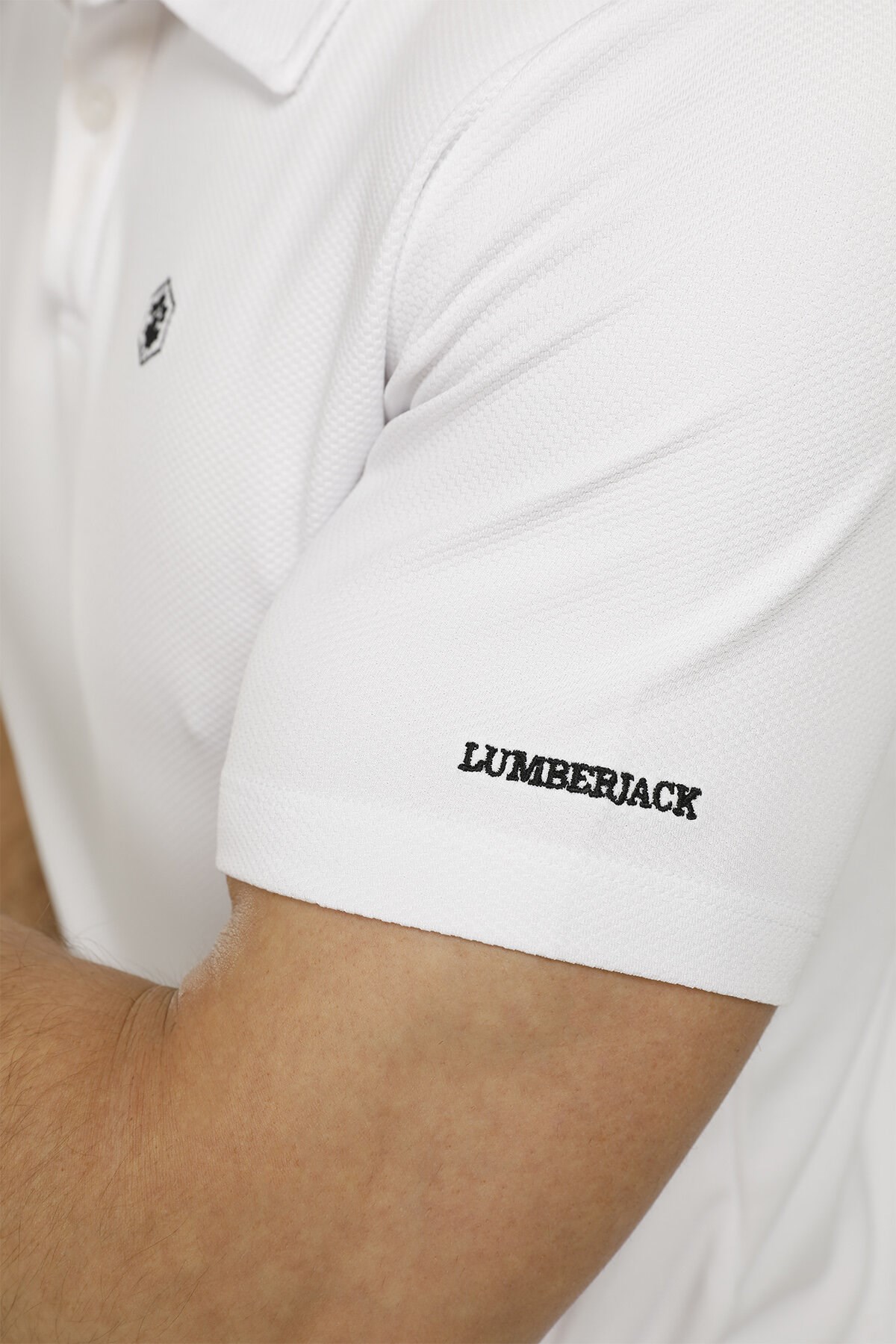 Lumberjack Erkek T-Shirt 101093603 Beyaz