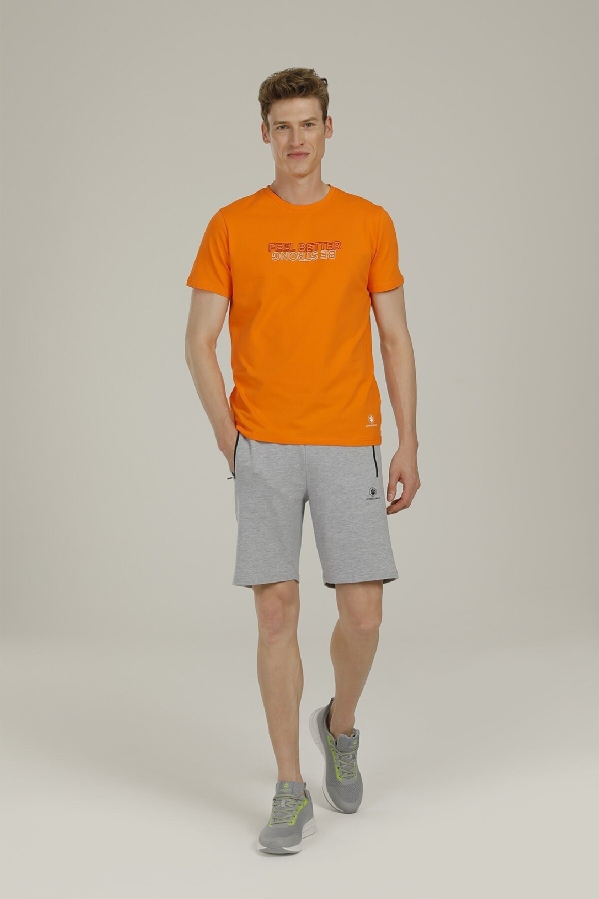 Lumberjack Erkek T-Shirt 101093832 Turuncu
