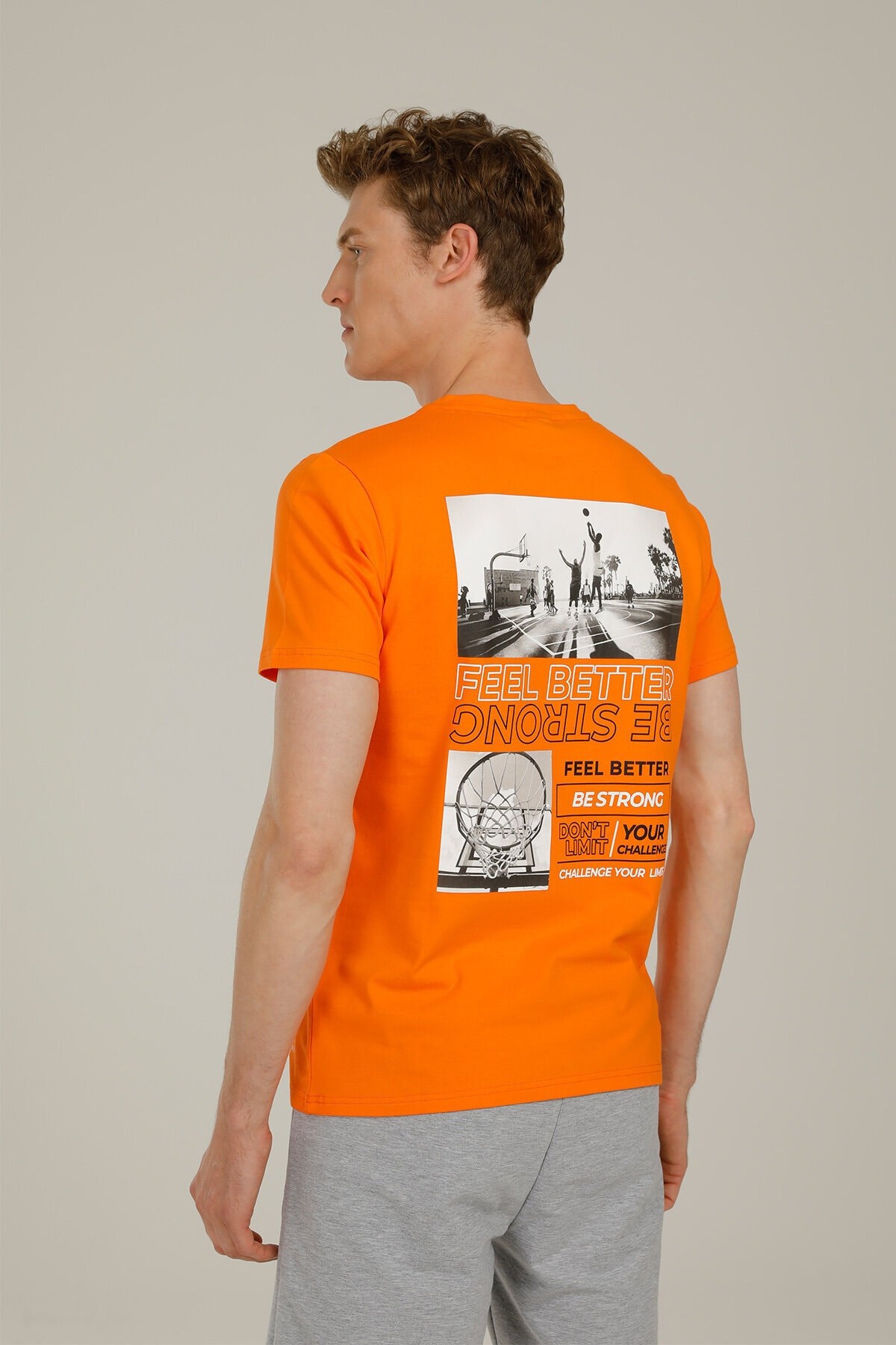 Lumberjack Erkek T-Shirt 101093832 Turuncu