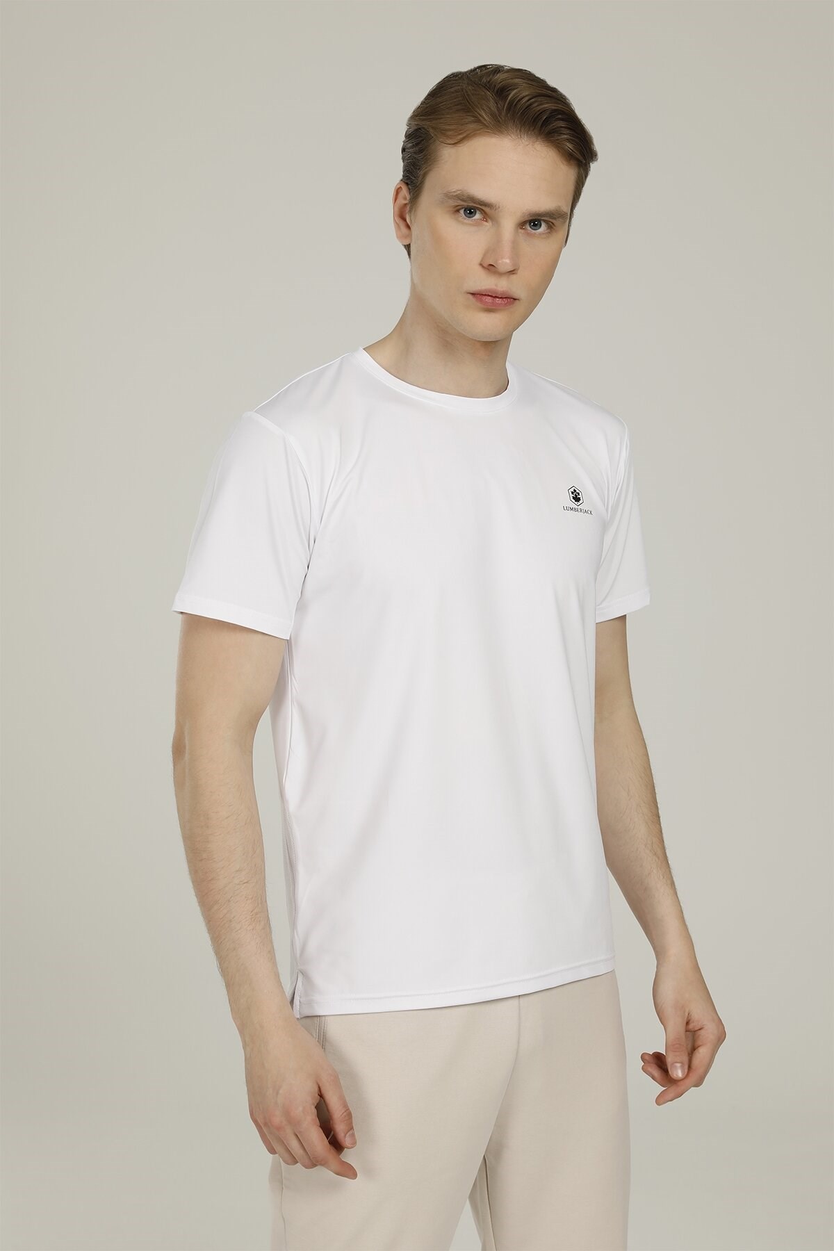Lumberjack Erkek T-Shirt 101093833 Beyaz