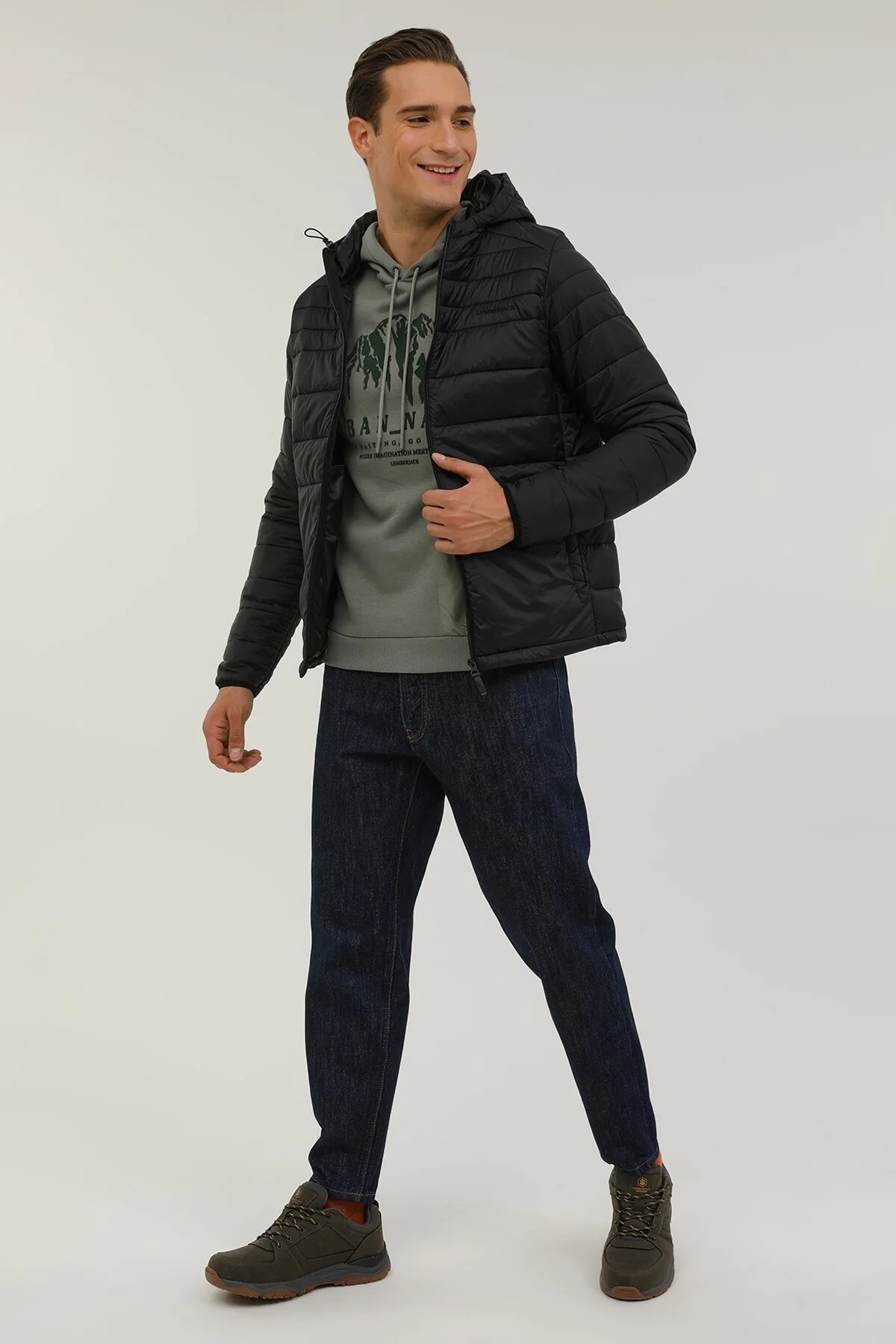Lumberjack Erkek Mont 101165506 Sıyah
