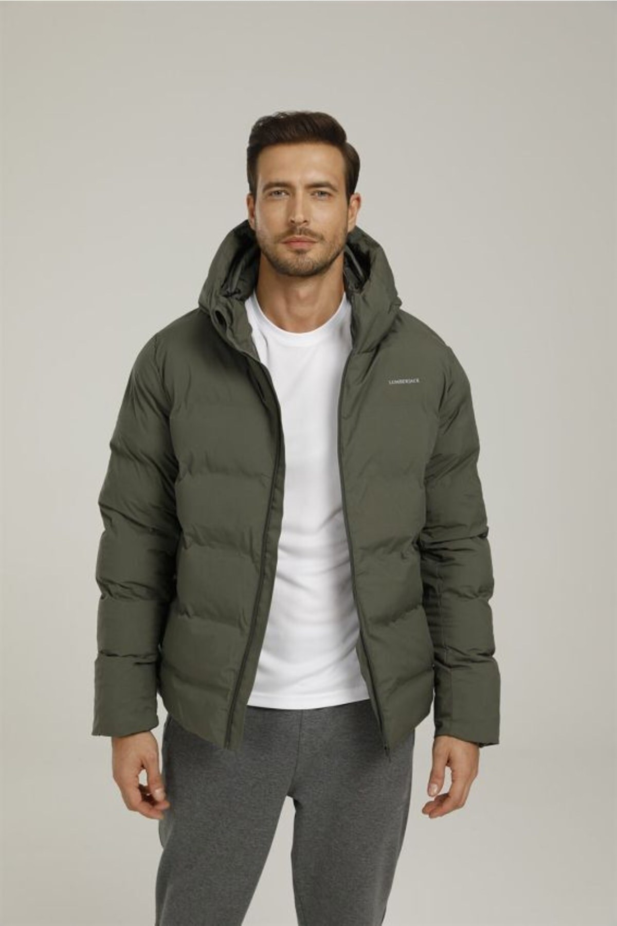 Lumberjack Erkek Kaban 101165615 K.Haki